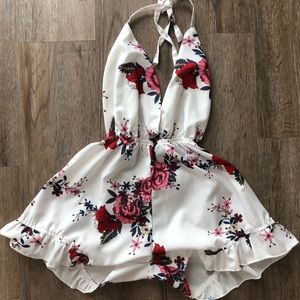 Floral Romper